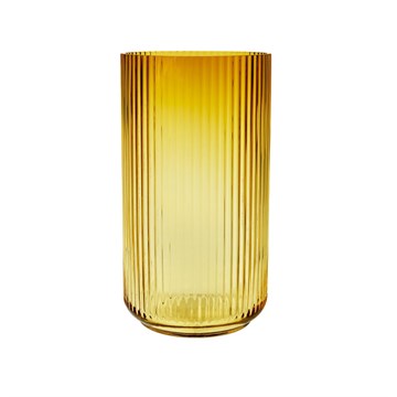 Lyngby Vase Glas Amber XXLarge H38 cm
