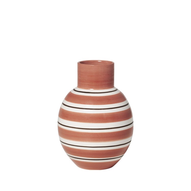 Kähler Omaggio Nuovo Vase H14,5 Terracotta