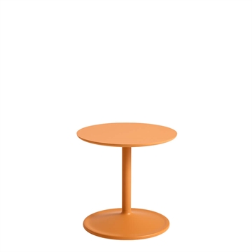 Muuto Soft Sidebord Ø41h: 40 cm - Orange Laminat/Orange