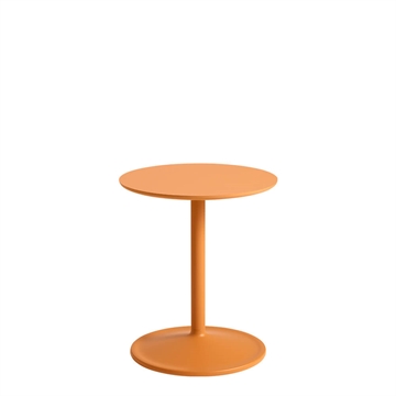 Muuto Soft Sidebord Ø41h: 48 cm - Orange Laminat/Orange