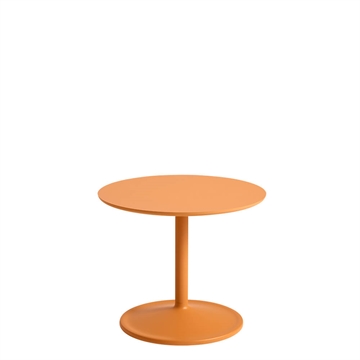 Muuto Soft Sidebord Ø48h: 40 cm - Orange Laminat/Orange
