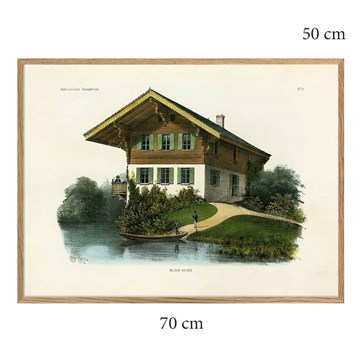 The Dybdahl Co Plakat Maison Suisse egeramme 70x50 cm