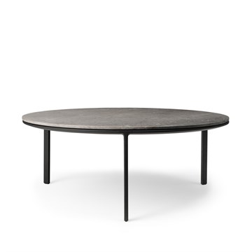 Vipp425 Sofabord Coffee Table Ø90 Grey Marble