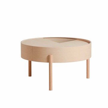 Woud Arc Side table i ask Ø66