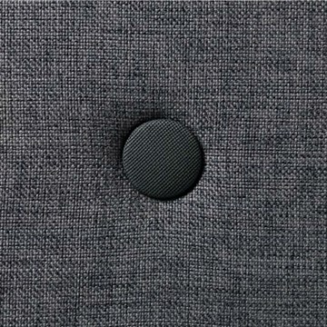 KK 3 fold single i blågrå m/grå knap