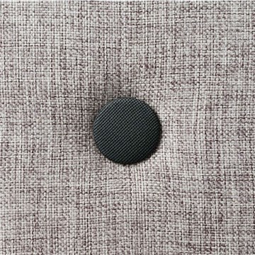 KK 3 fold single i multigrå m/grå knap