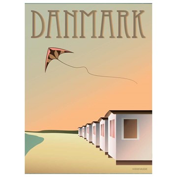 Vissevasse Danmark plakat - Badehusene