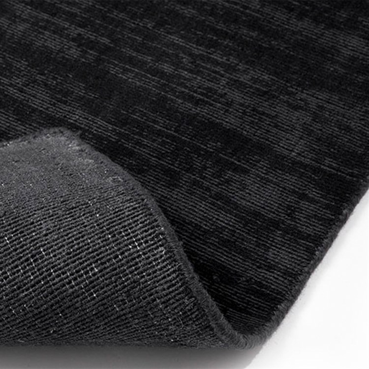 Fabula Living Loke tæppe - 1414 koksgrå - detaljer