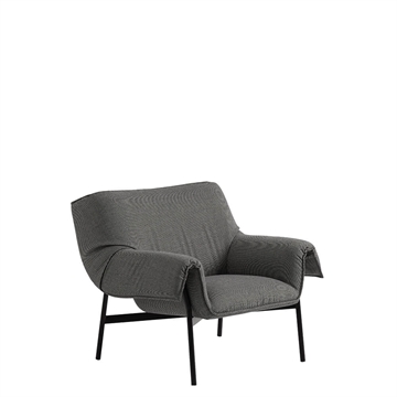 Muuto Wrap Lounge Chair - Sabi 151/Sort
