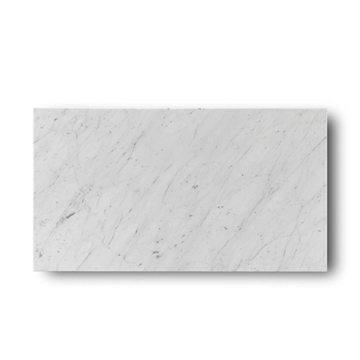 Audo Plinth Marmorbord Grand White Carrara Marble Oppe