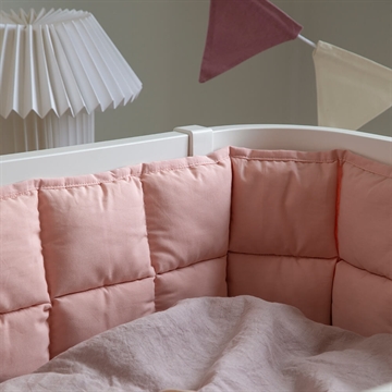 Sebra Sengerand Kapok Pink i sengen