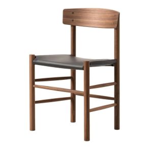 Fredericia Furniture J39 Folkestolen Sædepolstret Valnød