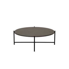 HANDVÄRK Furniture Round Coffee Table 90 Black Frame