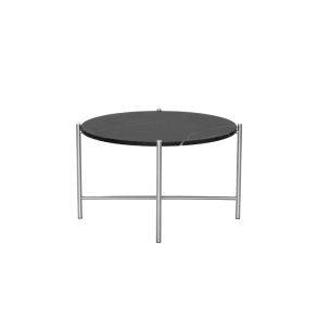 HANDVÄRK Furniture Round Coffee Table 60 Stainless Steel Frame