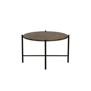 HANDVÄRK Furniture Round Coffee Table 60 Black Frame