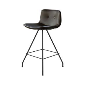 Bent Hansen Primum Bar Stool Low Fixed Black