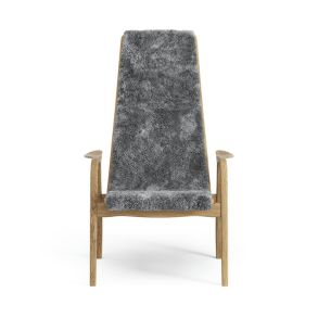 Swedese Lamino Lænestol - Eg Olie / Scandinavian Grey