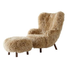 &Tradition Petra VB3 Loungestol & Puf ATD1