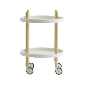 Normann Copenhagen Block Table Round Rullebord
