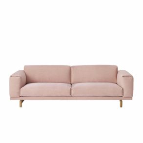Muuto Rest sofa 3 personer - Rosa