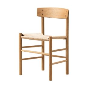 Fredericia Furniture J39 Folkestolen Spisebordsstol Eg