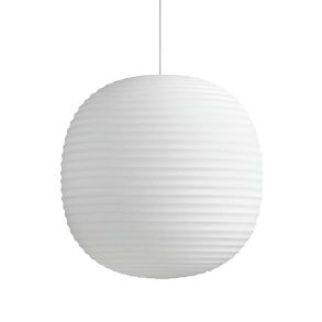 New Works Lantern Pendel - Frosted White Opal Glass