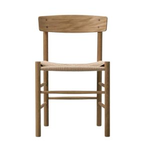 Fredericia Furniture J39 Folkestolen Spisebordsstol Eg