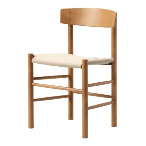 Fredericia Furniture J39 Folkestolen Sædepolstret Bøg