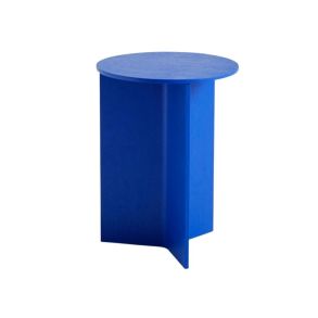 HAY Slit Table Wood Round High