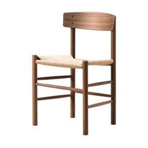 Fredericia Furniture J39 Folkestolen Spisebordsstol Valnød